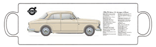 Volvo Amazon 4 door 1956-70 Mug 2